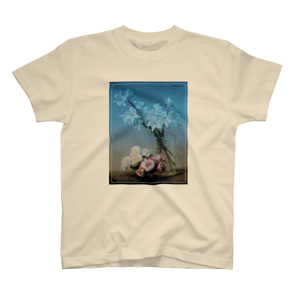 喃語のRoses and Lilies remix Regular Fit T-Shirt