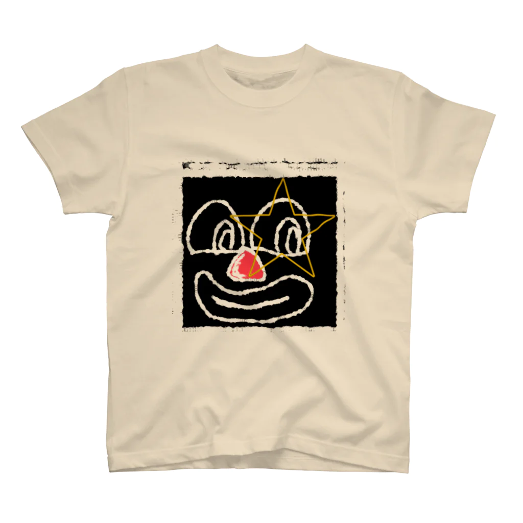 GRKSのピエロ(黒) Regular Fit T-Shirt