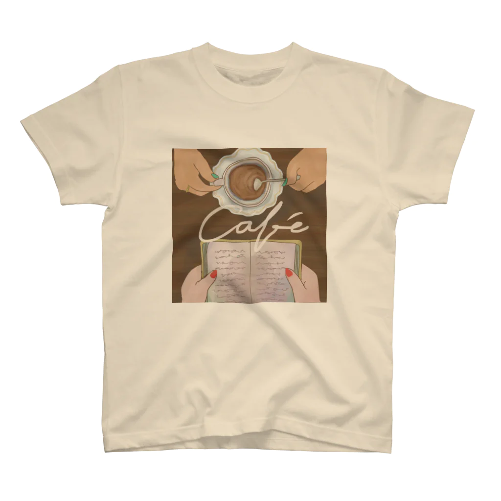 のぐちさきのcafé Regular Fit T-Shirt