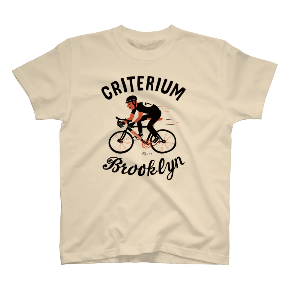 Design For Everydayのブルックリン★自転車レース Regular Fit T-Shirt