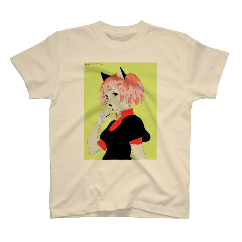 やくもの化け猫 スタンダードTシャツ