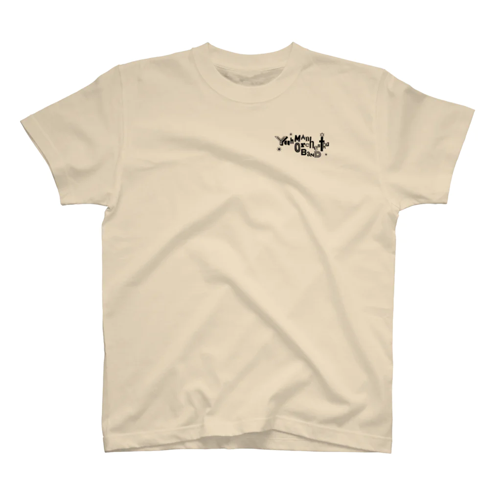 herbrecordzのYah Man Orchestra Band ロゴ Regular Fit T-Shirt