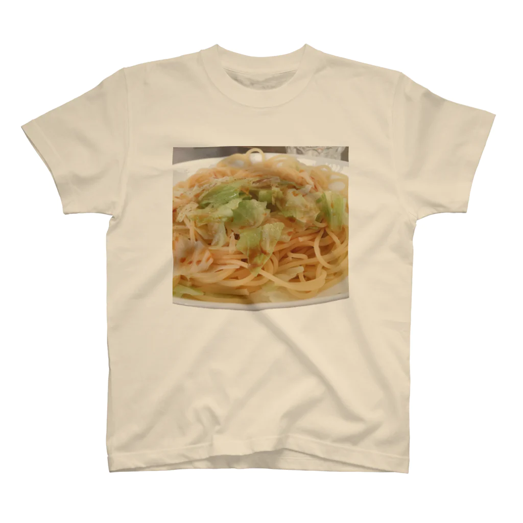 オンガクスグッズショップの醤油ごま油キャベツスパゲッティ🍝 Ongakus photo goods スタンダードTシャツ