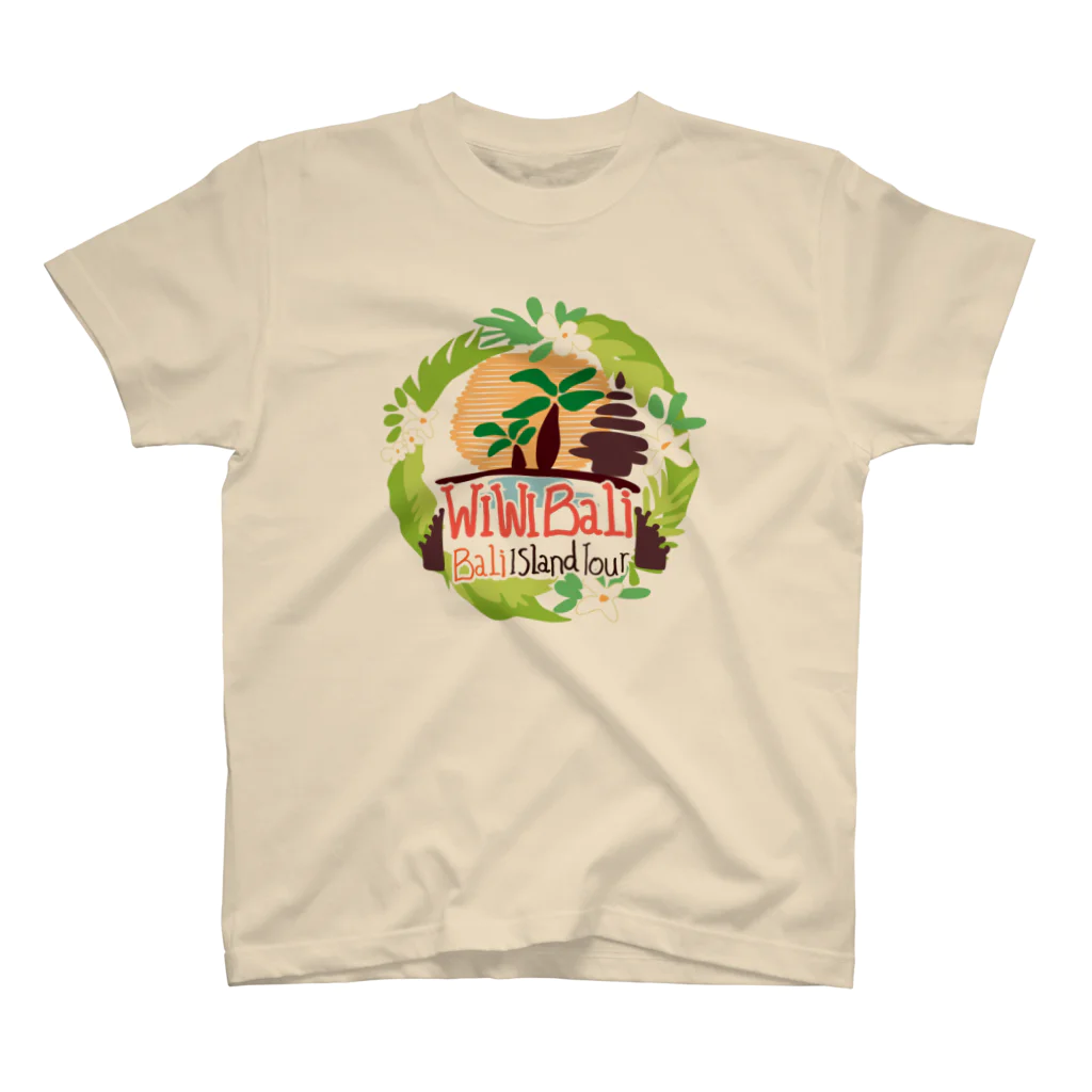 ウィウィバリ〜wiwiBALI〜の【チャリティーグッツ】Tシャツ wiwiBALIロゴ② 티셔츠