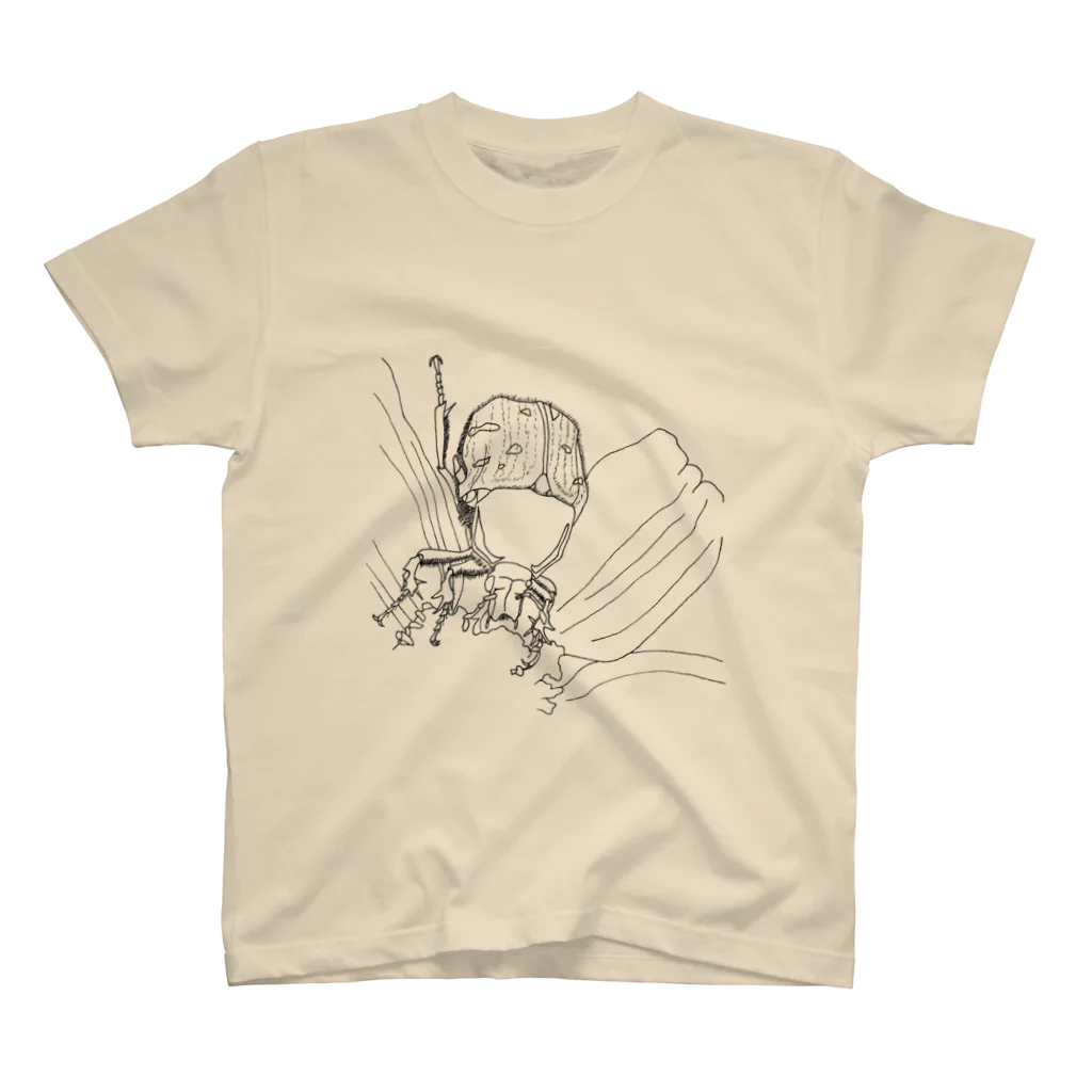 無名昆虫のオキナワコアオハナムグリ八重山亜種 スタンダードTシャツ