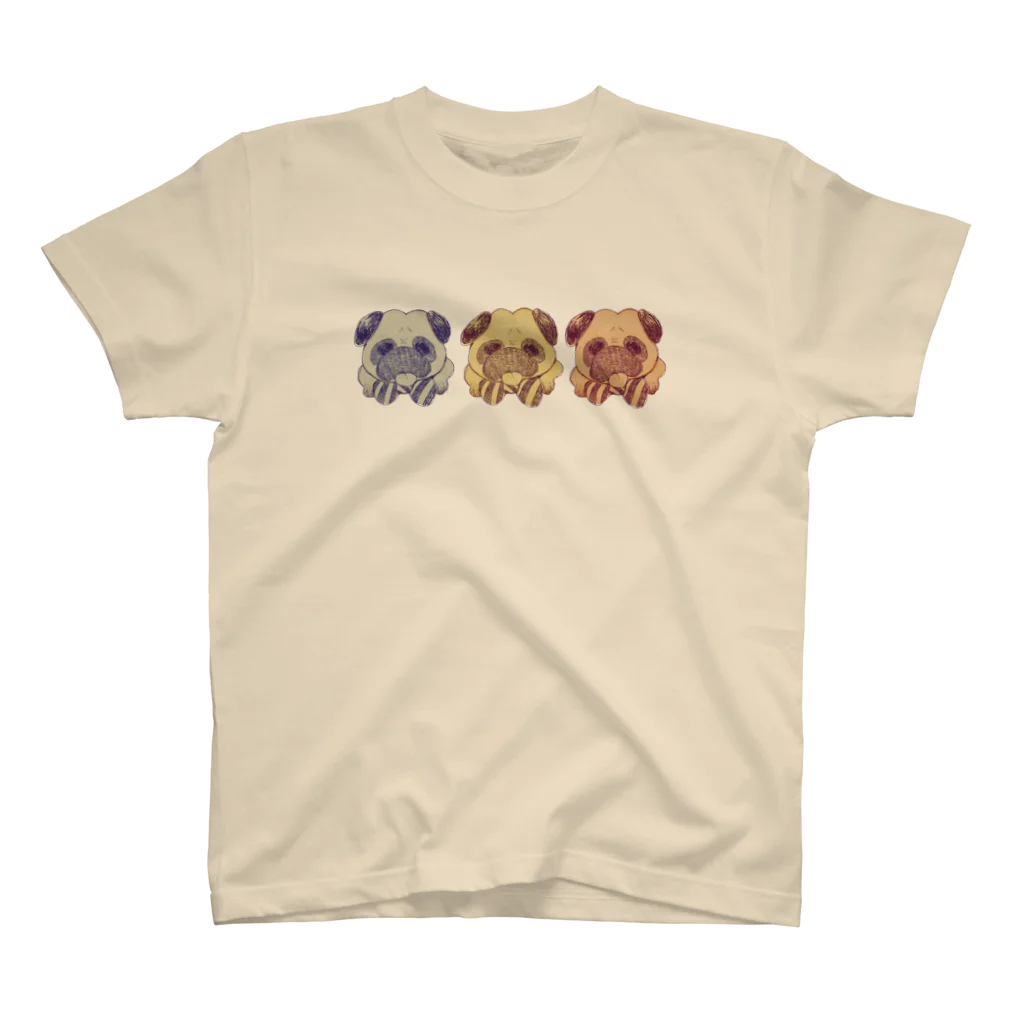 あまあま工房のP_DOG　シグナル スタンダードTシャツ