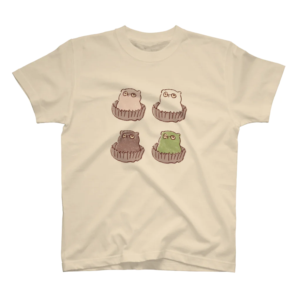 こもれび村のたぬきケーキ スタンダードTシャツ