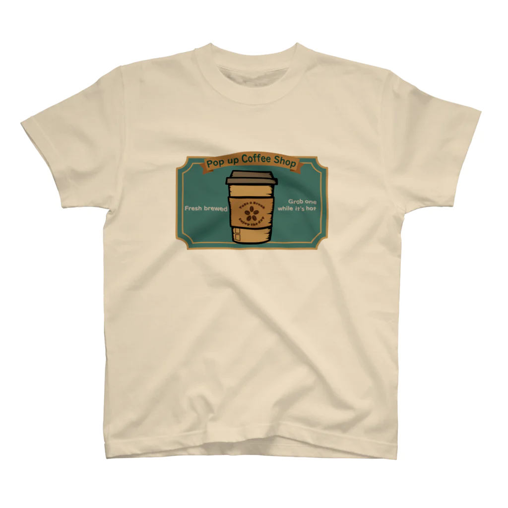 Gecko'sのPop up coffee shop スタンダードTシャツ