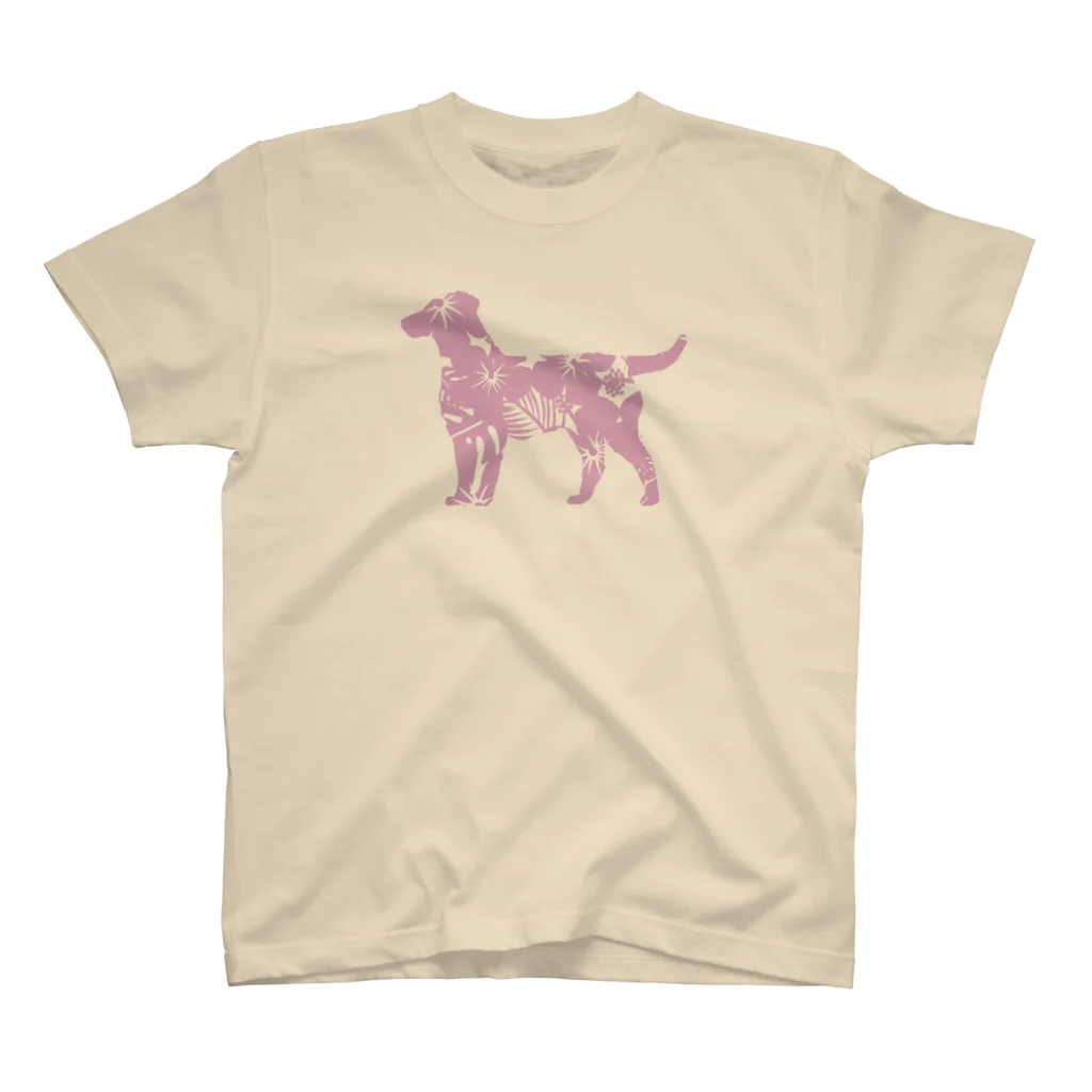 AtelierBoopの花-sun ラブラドールレトリバー Regular Fit T-Shirt