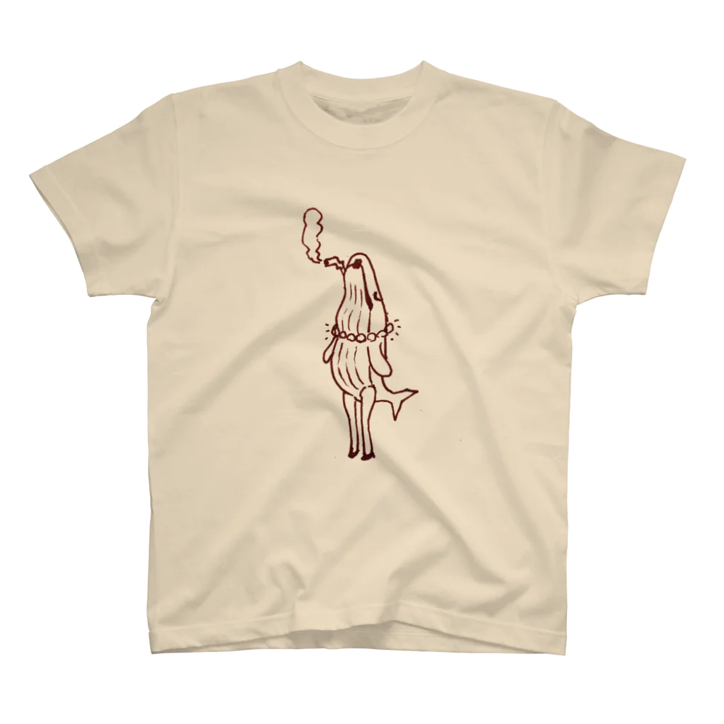 ポロポロショップのクジラ婦人 Regular Fit T-Shirt