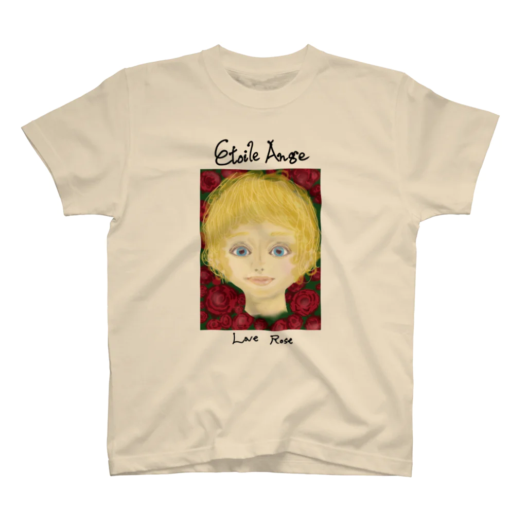 ねこ 妃羅きららの薔薇と少年 kirara’s picture  Regular Fit T-Shirt