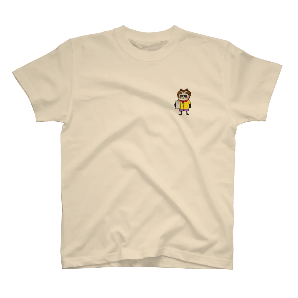 狼旅団オフィシャルＳＨＯＰの狼旅団10周年記念Tシャツ（黒文字バージョン） 티셔츠