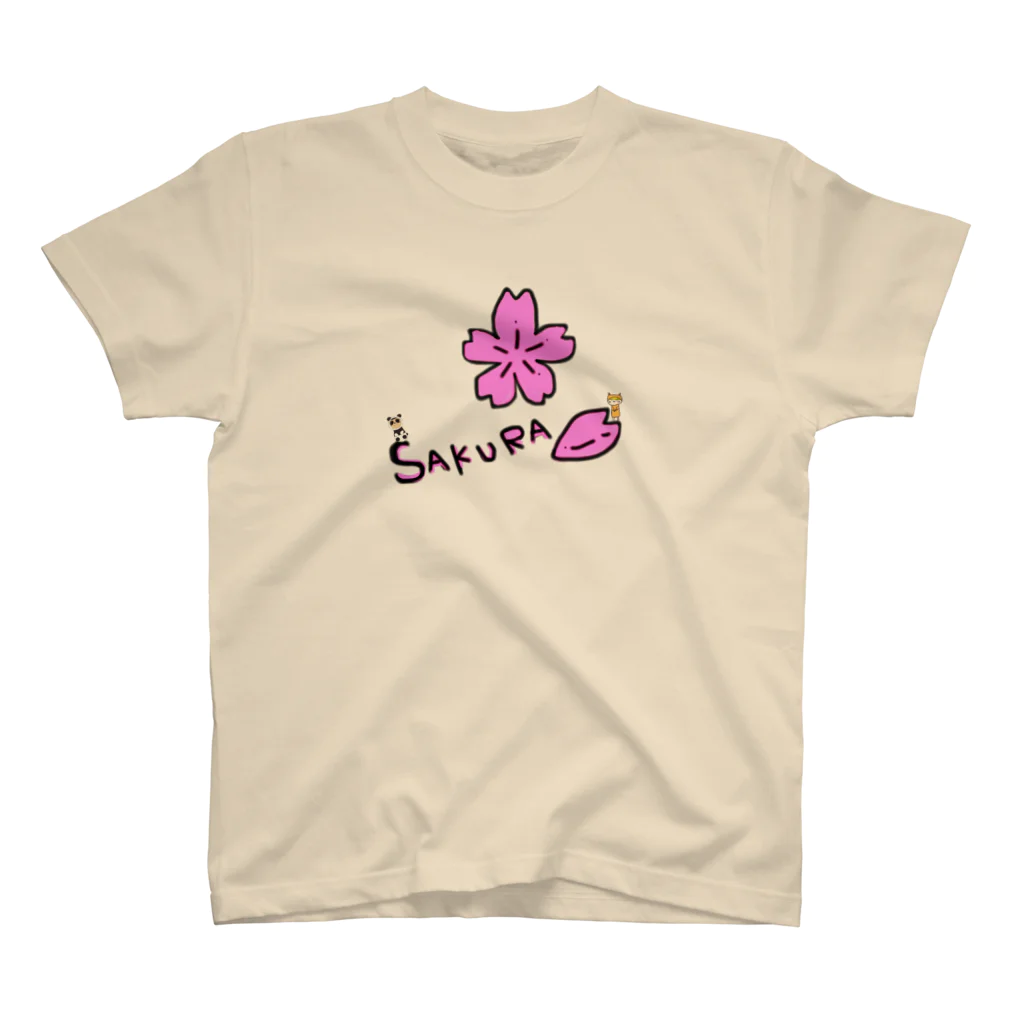 sakura_usagi_のsakura スタンダードTシャツ