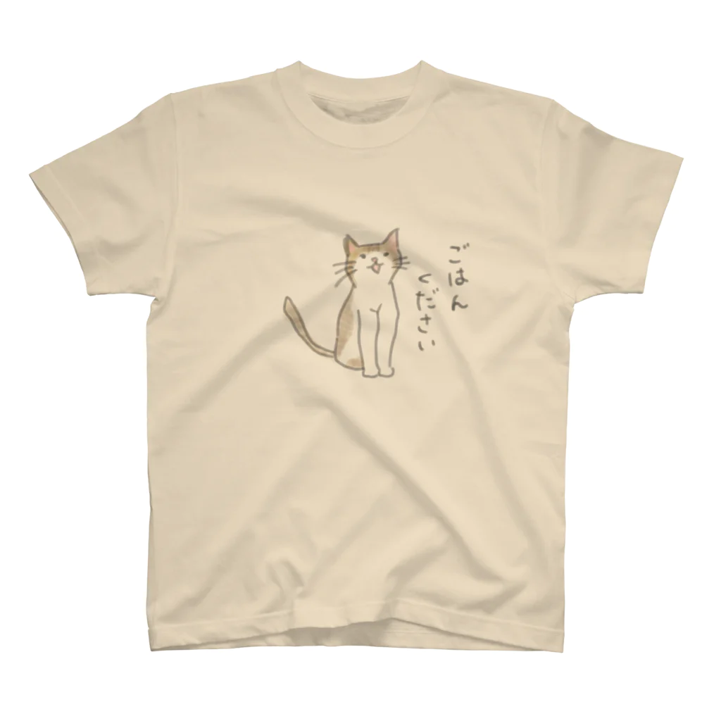 ねこのごまおはぎのぼんやりねこ スタンダードTシャツ