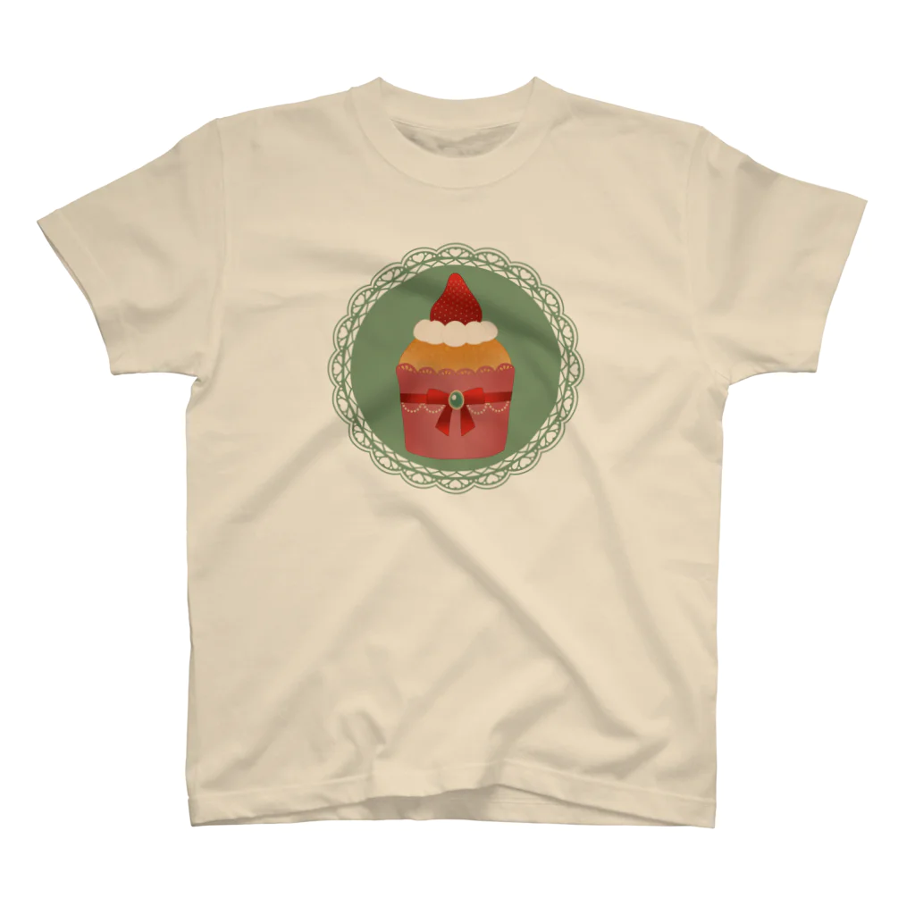 Ruby Candyのいちごのカップケーキ Regular Fit T-Shirt