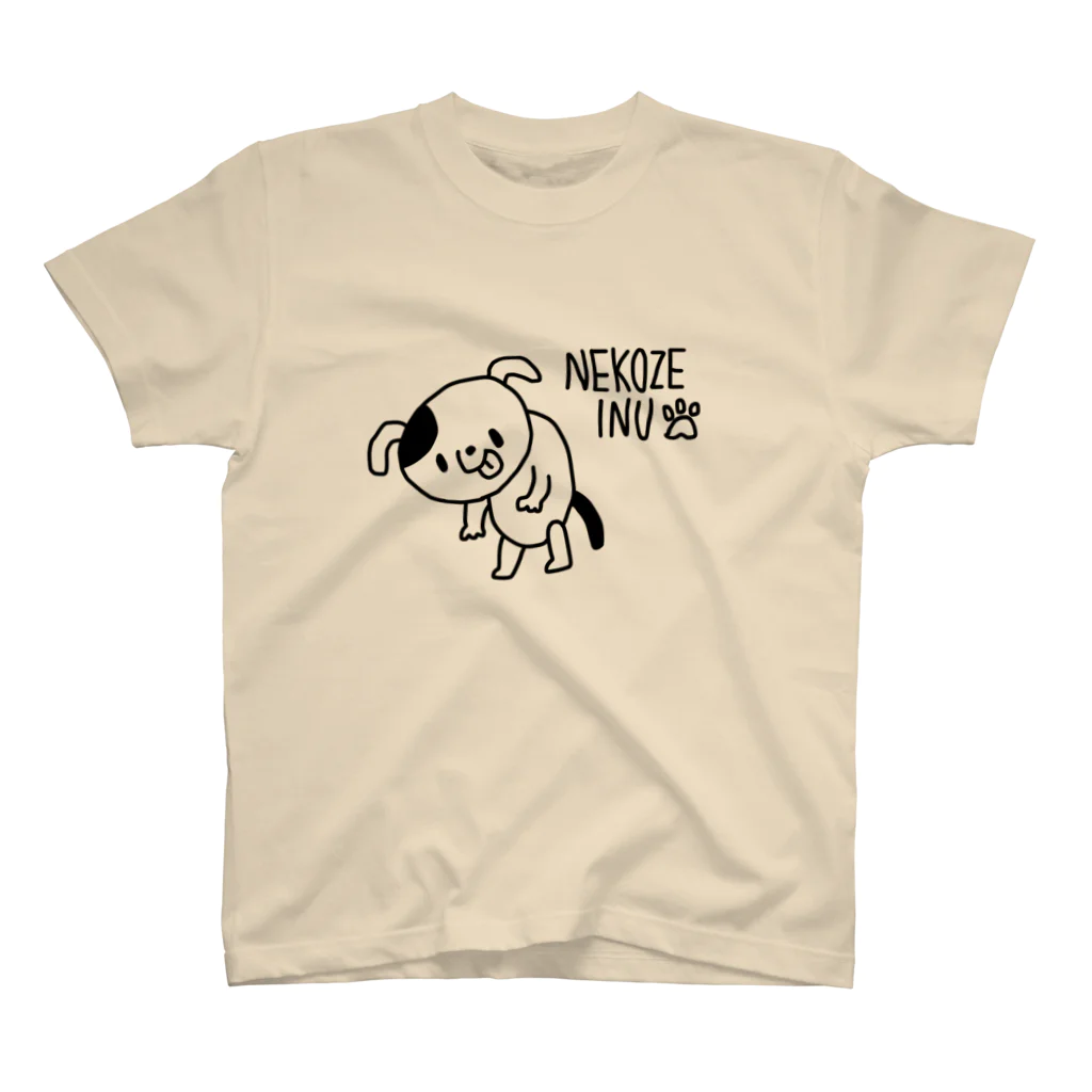 chatty bebeのねこぜいぬ スタンダードTシャツ