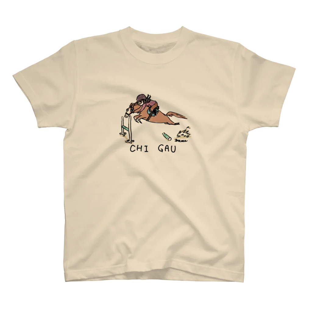 SHIROFUNE_mooooの魚類　chigau スタンダードTシャツ