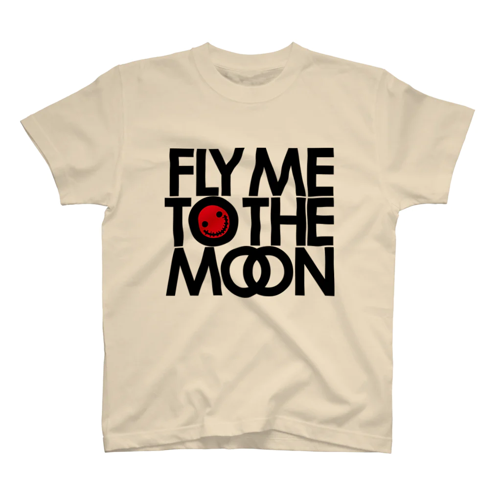 月が輝くこんな夜にのFLY ME TO THE MOON スタンダードTシャツ