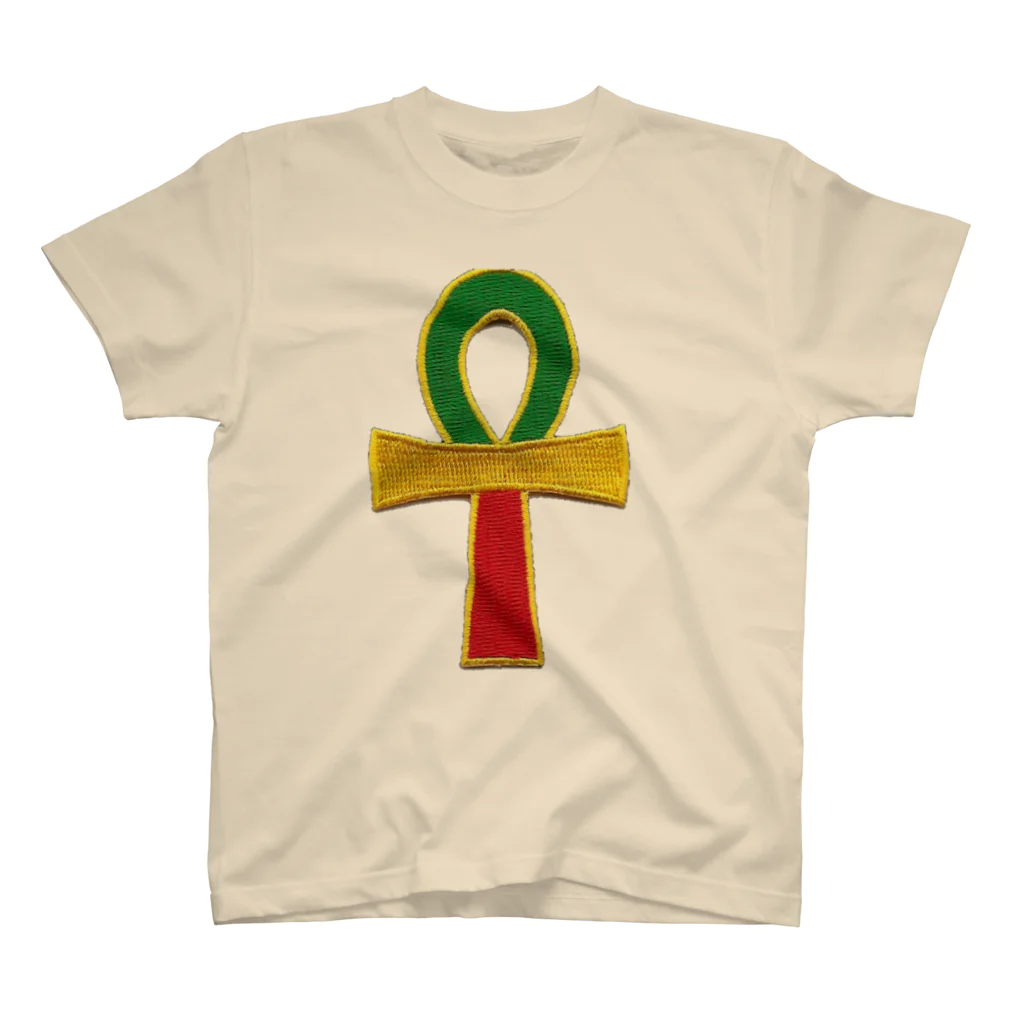 kingsmenstorejpのAnkh meaning in rastafari スタンダードTシャツ