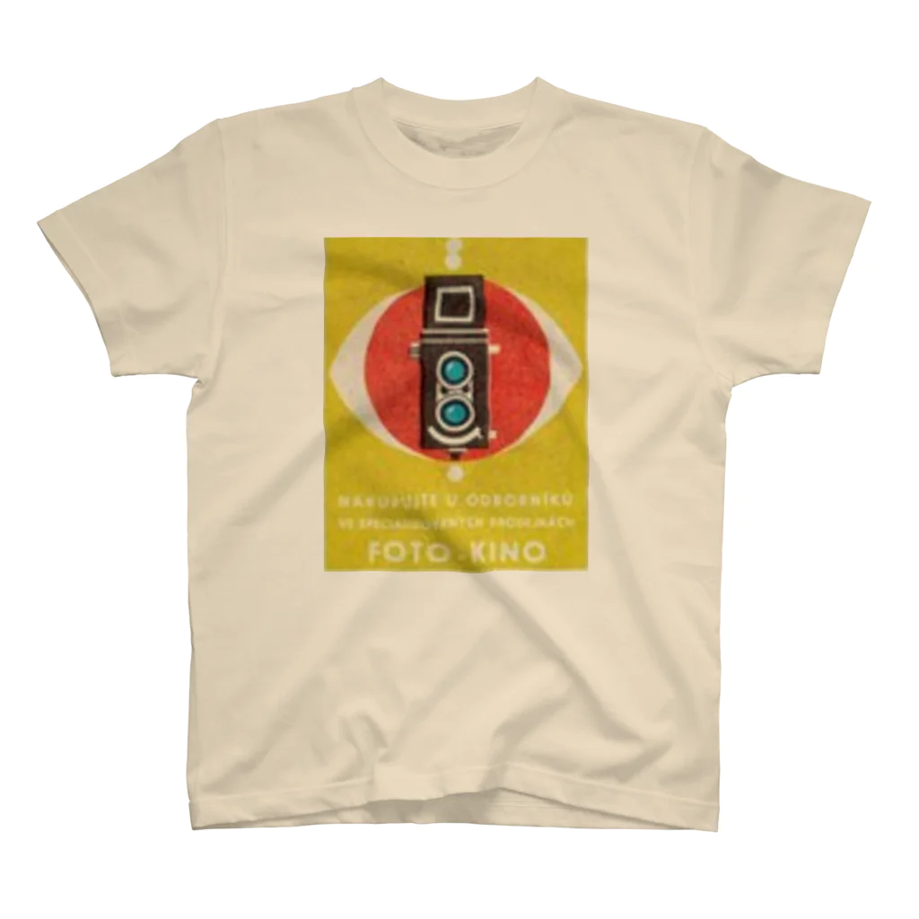 YS VINTAGE WORKSのチェコ　二眼カメラ Regular Fit T-Shirt