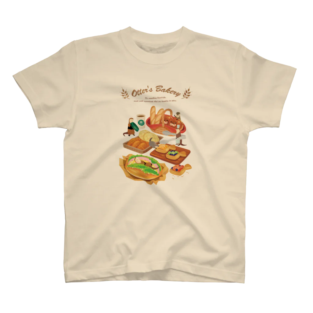 カワウソとフルーツのカワウソとパン屋さん Regular Fit T-Shirt