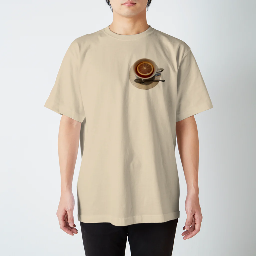 たべものだいすきのれもんてぃー 　つー Regular Fit T-Shirt