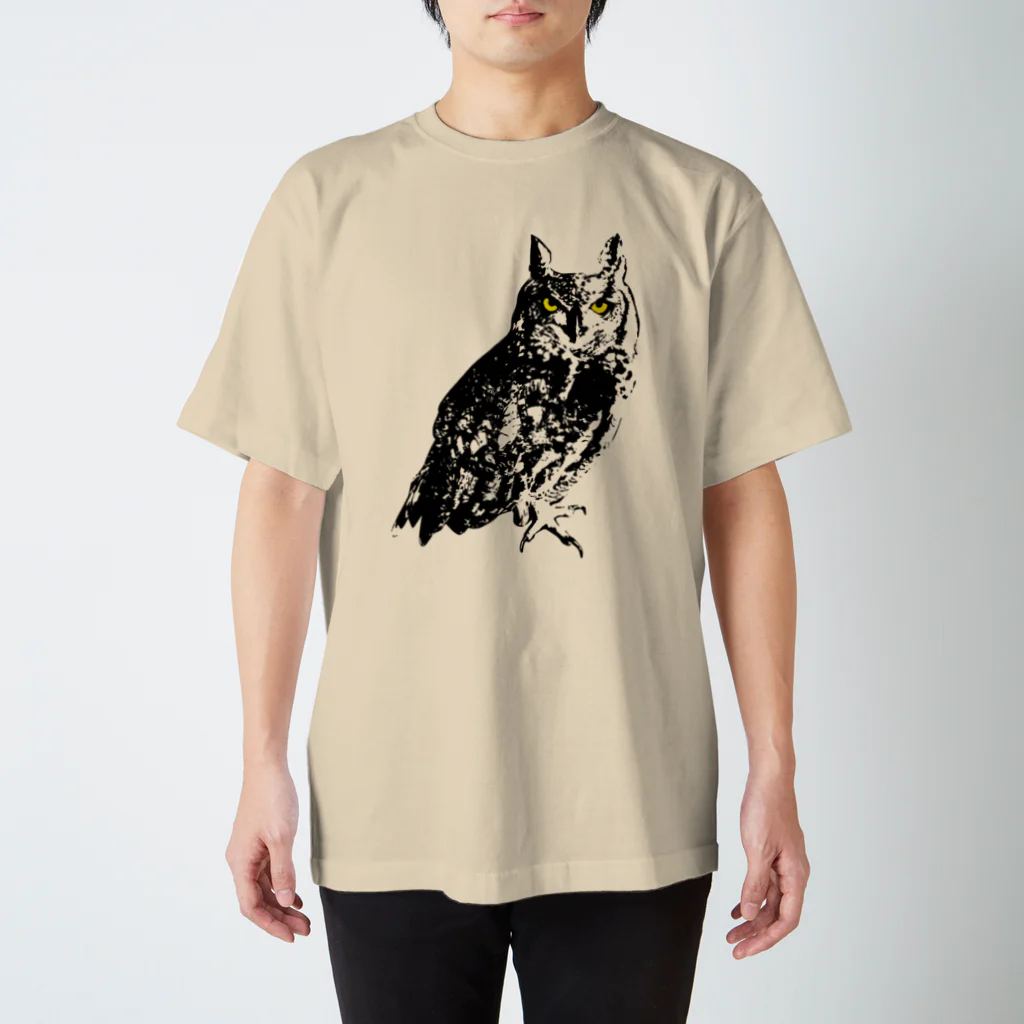 Raptor-Noctem のアフリカワシミミズク Regular Fit T-Shirt