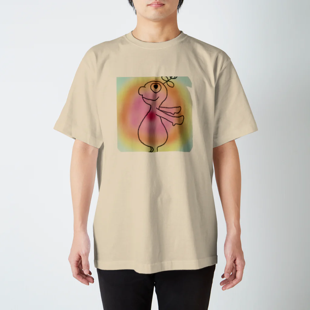 まぴこMAKERのポコのありがとう Regular Fit T-Shirt