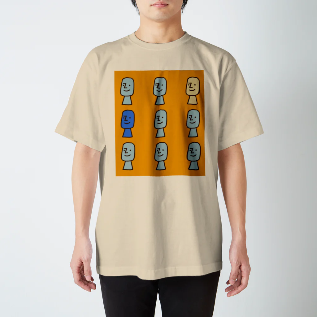 コンロランのイースター島のモアイ(9人) Regular Fit T-Shirt