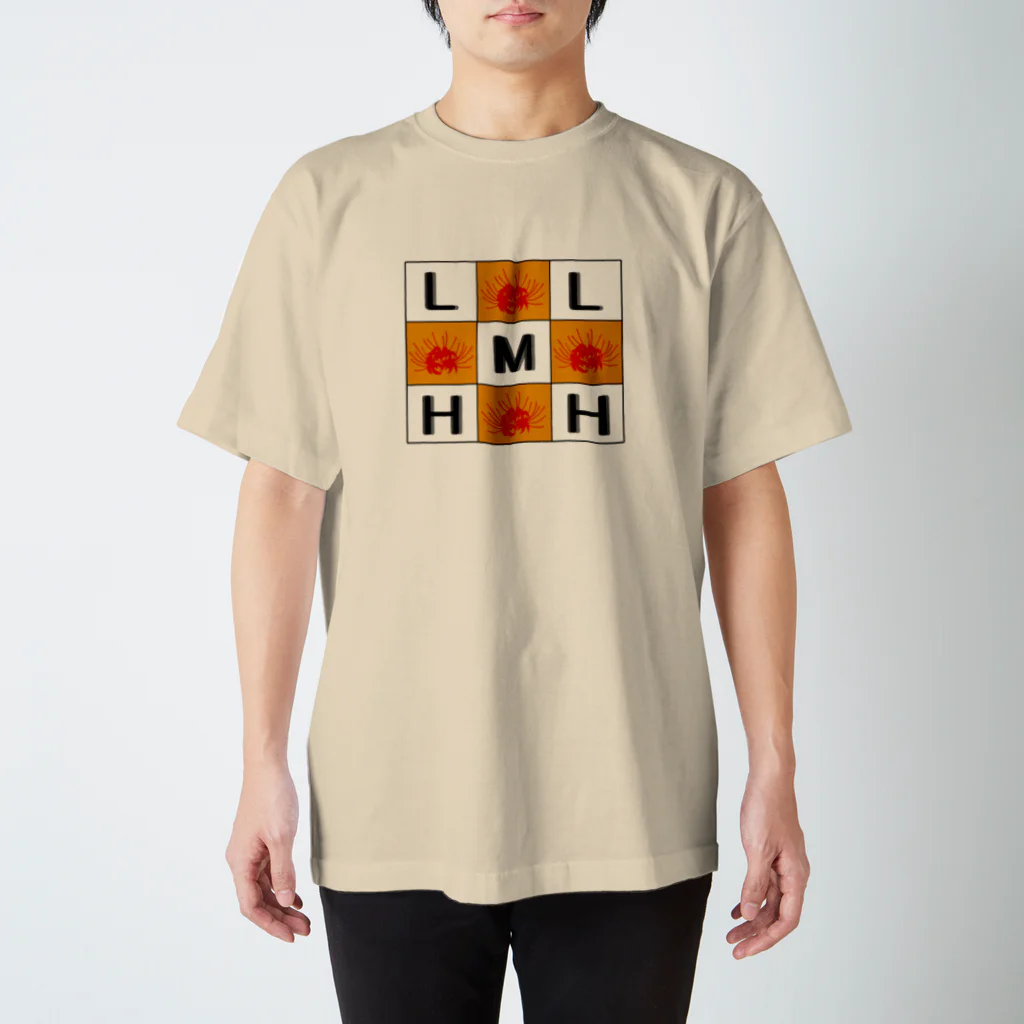 リコリス・曼珠沙華・ヒガンバナのL.M.Hロゴ2 Regular Fit T-Shirt