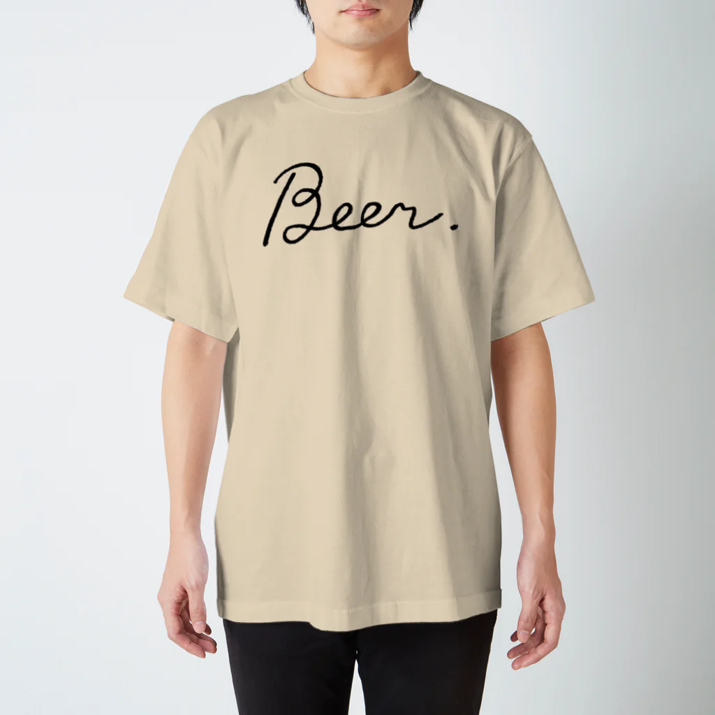 ぱんだがすきのBeer. bl スタンダードTシャツ