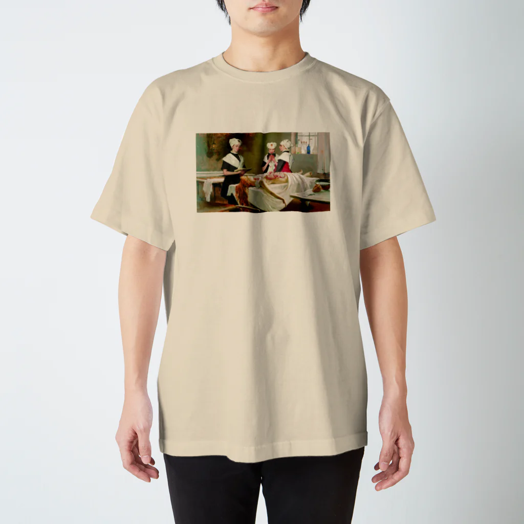 スズキエイミの　Three girls in the morgue スタンダードTシャツ