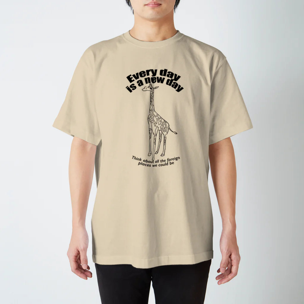 My designのGiraffe スタンダードTシャツ