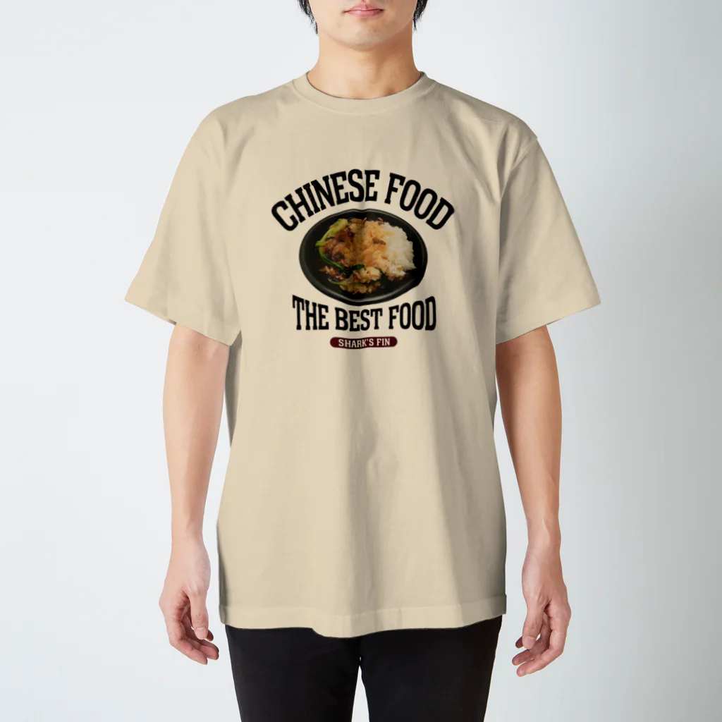 メシテロタイプ（飯テロTシャツブランド）のフカヒレご飯（ビンテージ風） Regular Fit T-Shirt