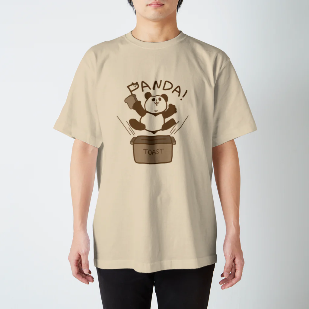 ときいろはの回廊のパン大好きパンダくん Regular Fit T-Shirt