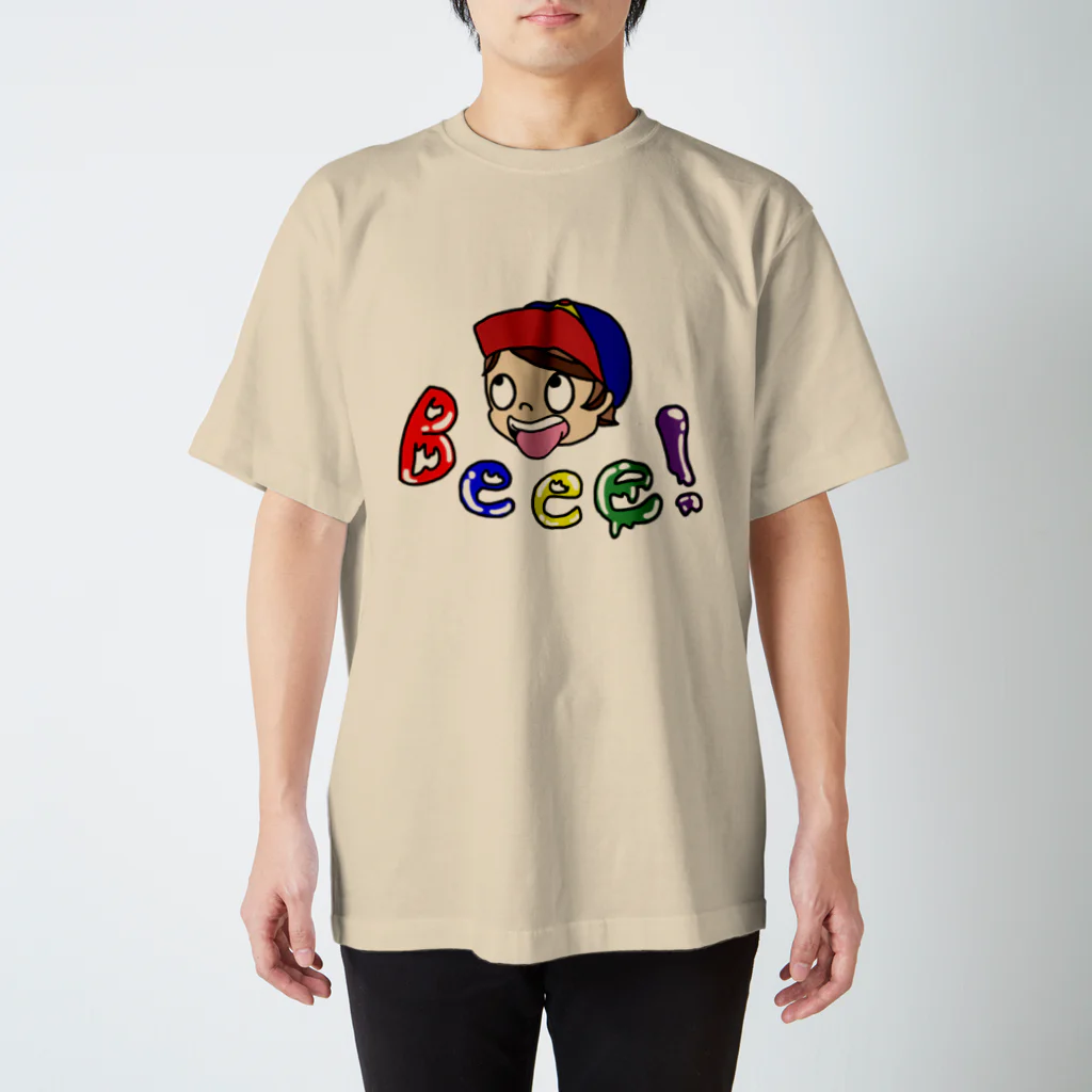 抹茶グリーンのBeee! スタンダードTシャツ