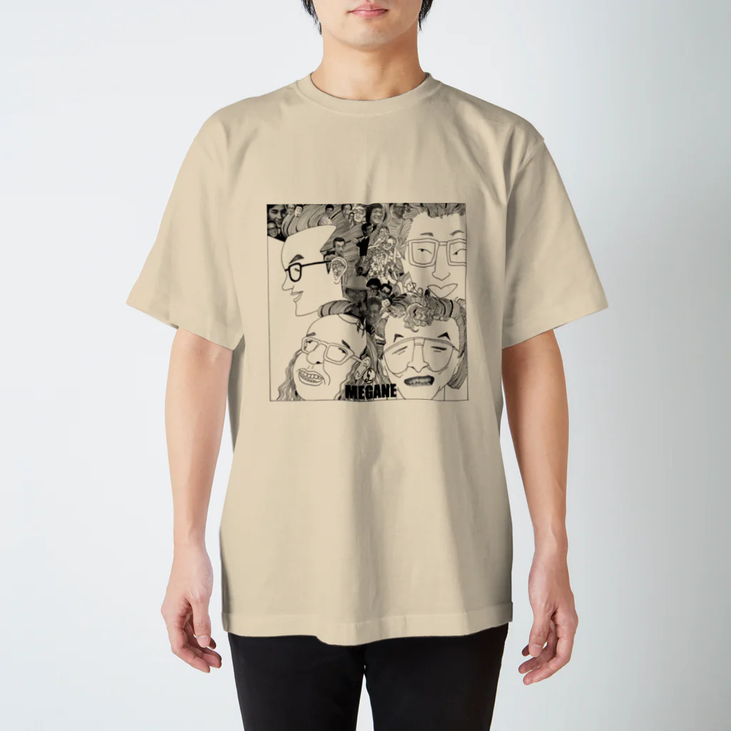 DOYASA! Records' Fancy ShopのMEGANE スタンダードTシャツ