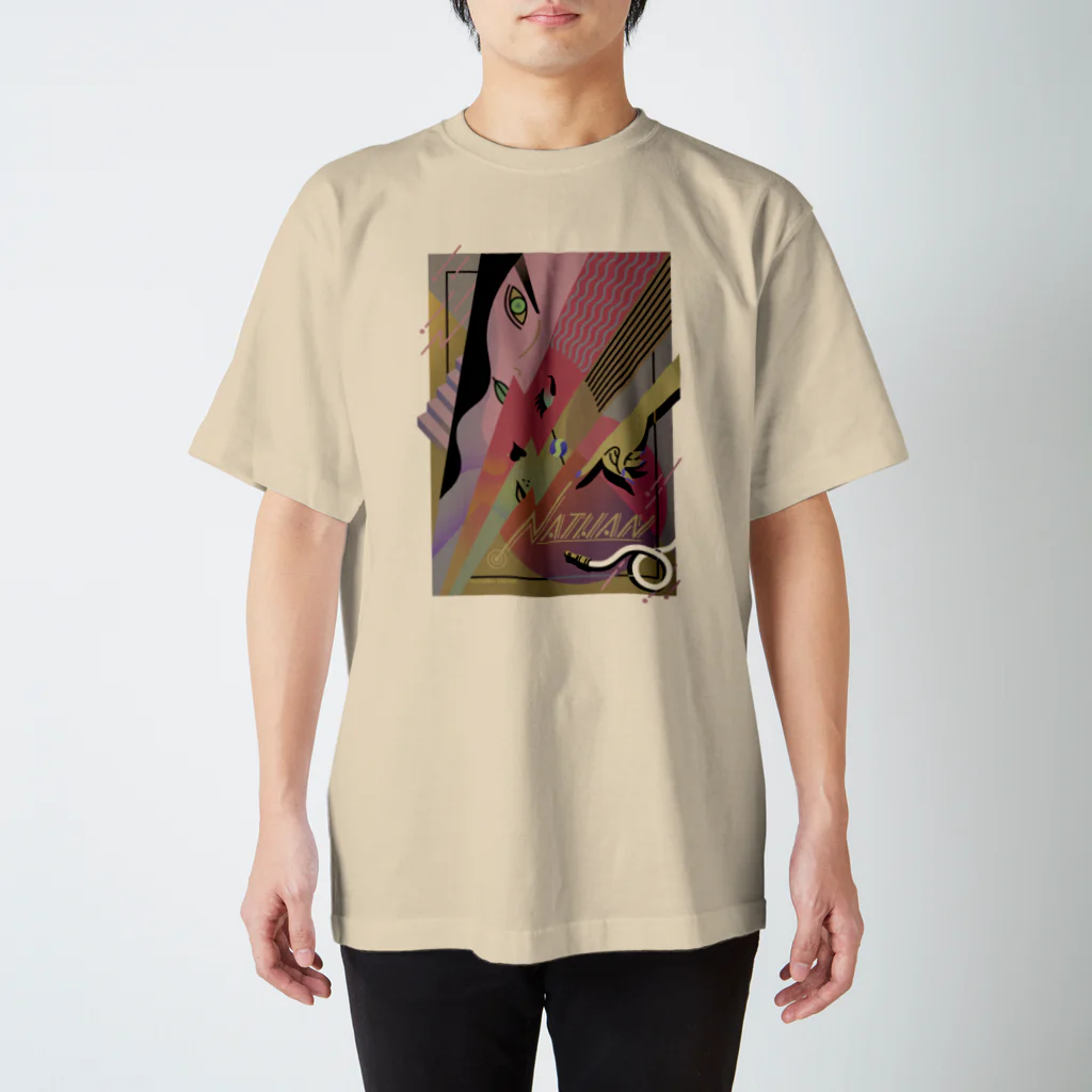 Nathanネイサンのオータム・ダンス・ミュージック Regular Fit T-Shirt