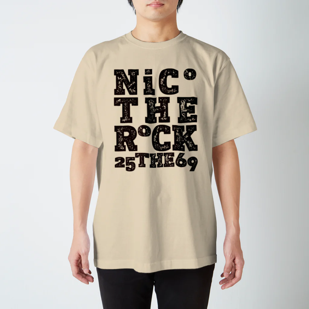 NicoRock 2569のNICOTHEROCK25THE69 スタンダードTシャツ