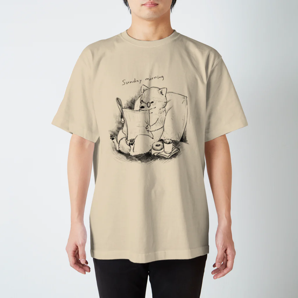 真希ナルセ（マキナル）のsunday morning （淡色カラー専用デザイン） スタンダードTシャツ