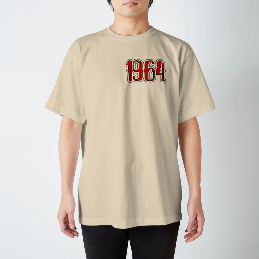 ★･  Number Tee Shop ≪Burngo≫･★ の【１９６４】 全23色 スタンダードTシャツ