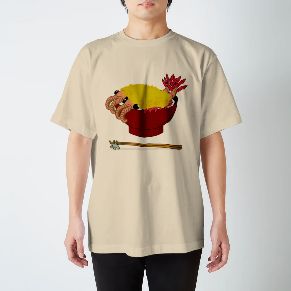 Chawaaaaaaanのあのまろかりす丼 スタンダードTシャツ