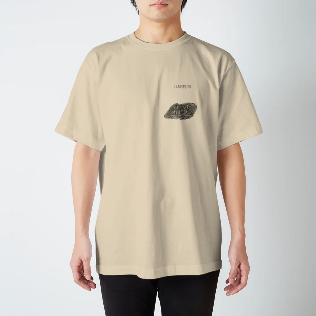 GAKKuN storeのＬＯＶＥ ＭＵＳＩＣ 鉛筆ver Regular Fit T-Shirt