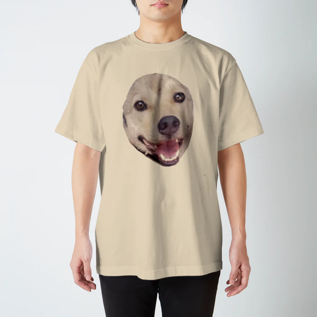 TanTan店の丸犬 Regular Fit T-Shirt