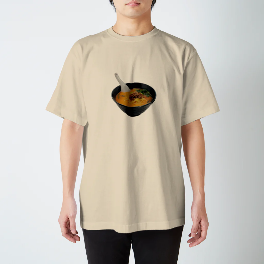 メシテロタイプ（飯テロTシャツブランド）の坦々麺 Regular Fit T-Shirt