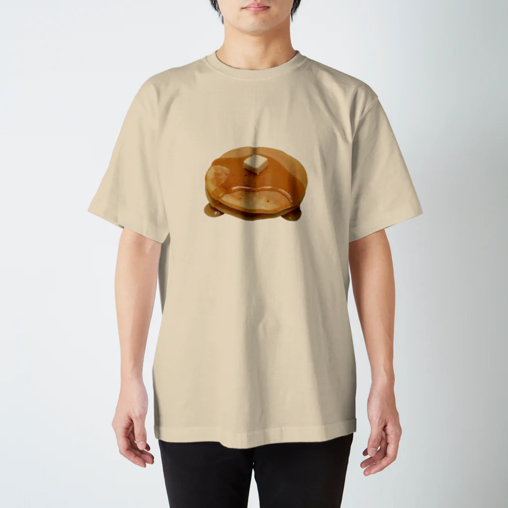 メシテロタイプ（飯テロTシャツブランド）のパンケーキ Regular Fit T-Shirt