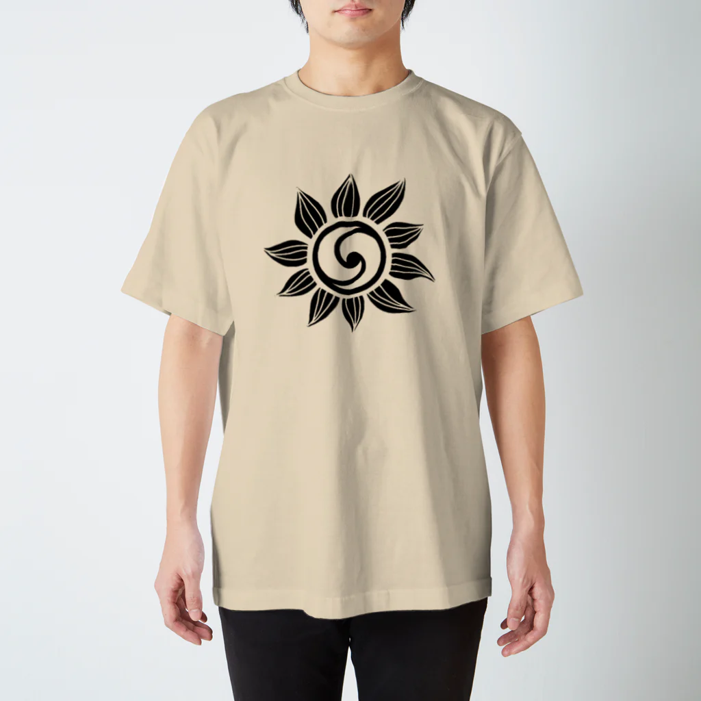 NaCHaのSUN ロゴ  スタンダードTシャツ