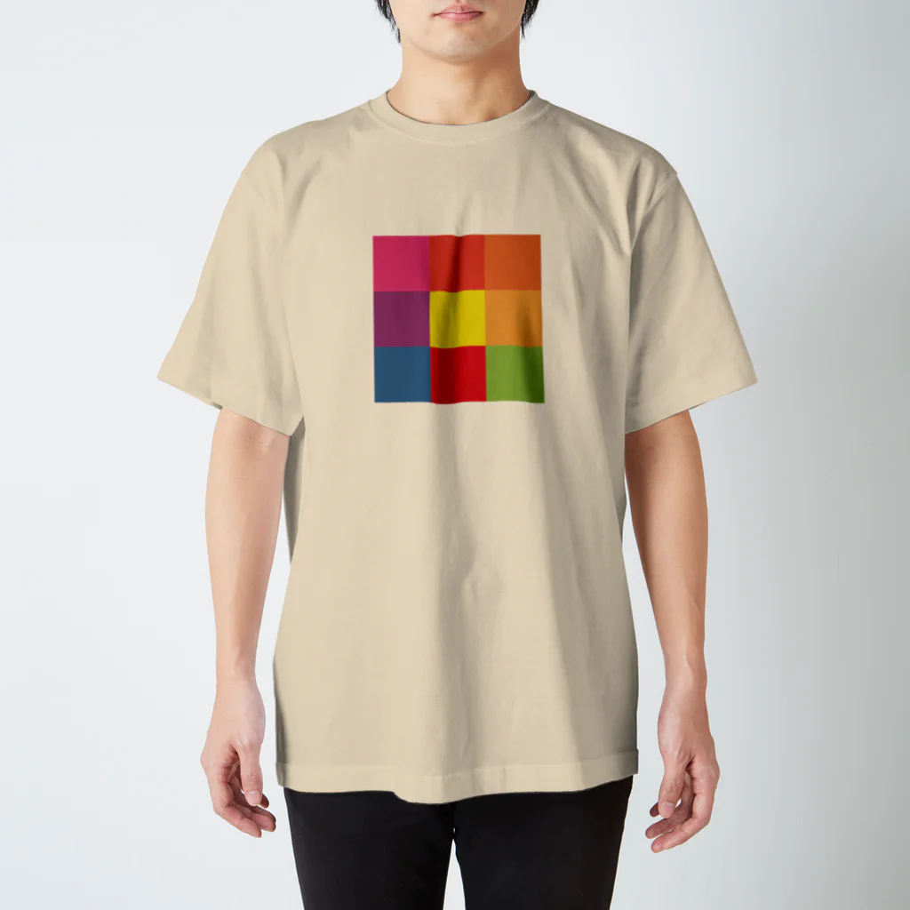 3×3 のドット絵の笑う花 - 3×3 のドット絵 Regular Fit T-Shirt