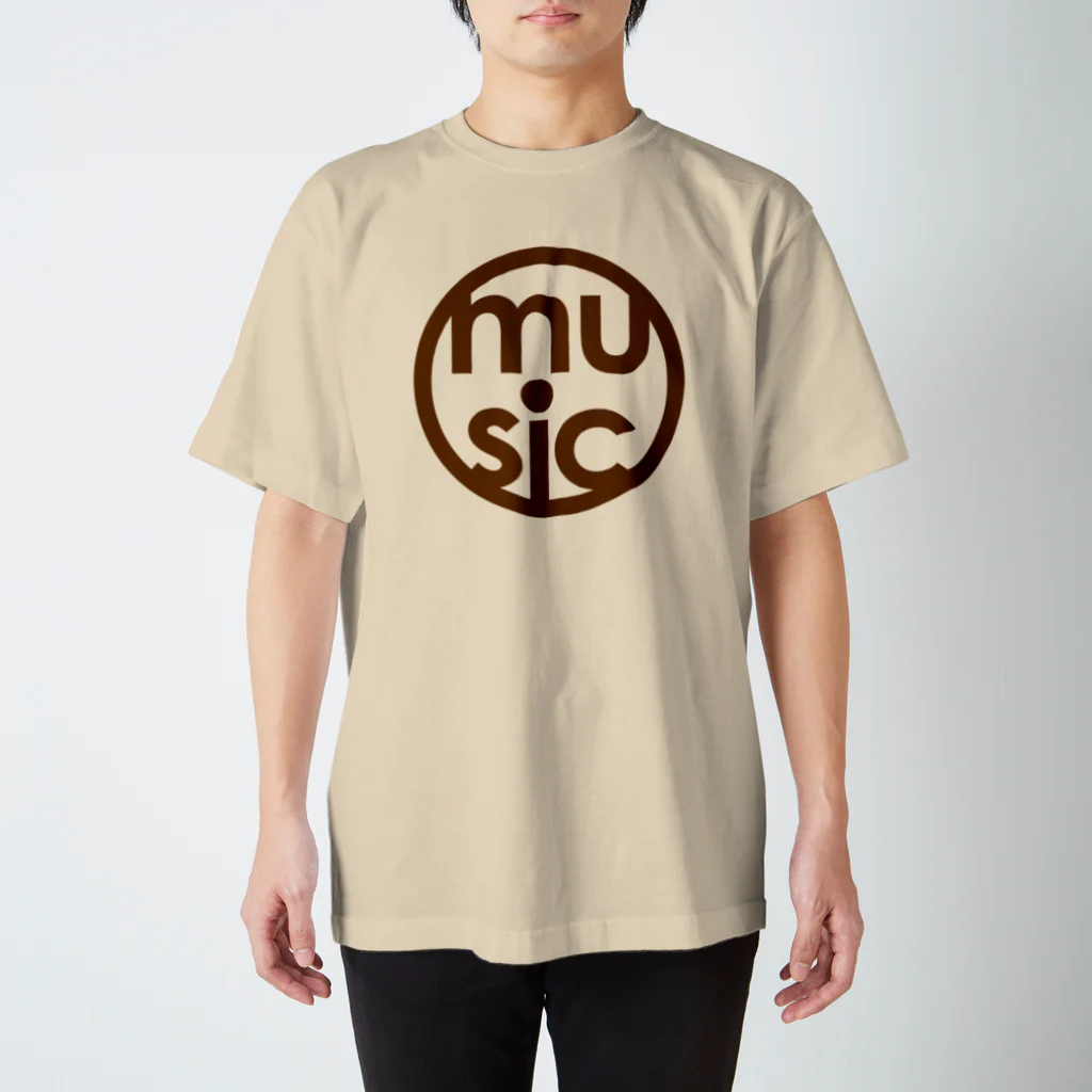 うつぼ社のmusic Tshirt スタンダードTシャツ