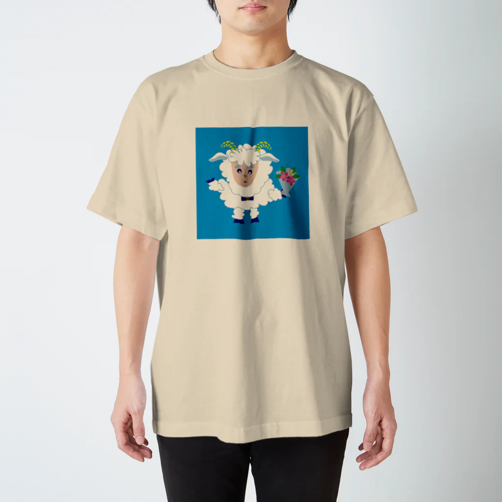 ジルトチッチのデザインボックスの羊ちゃんのプロポーズ Regular Fit T-Shirt